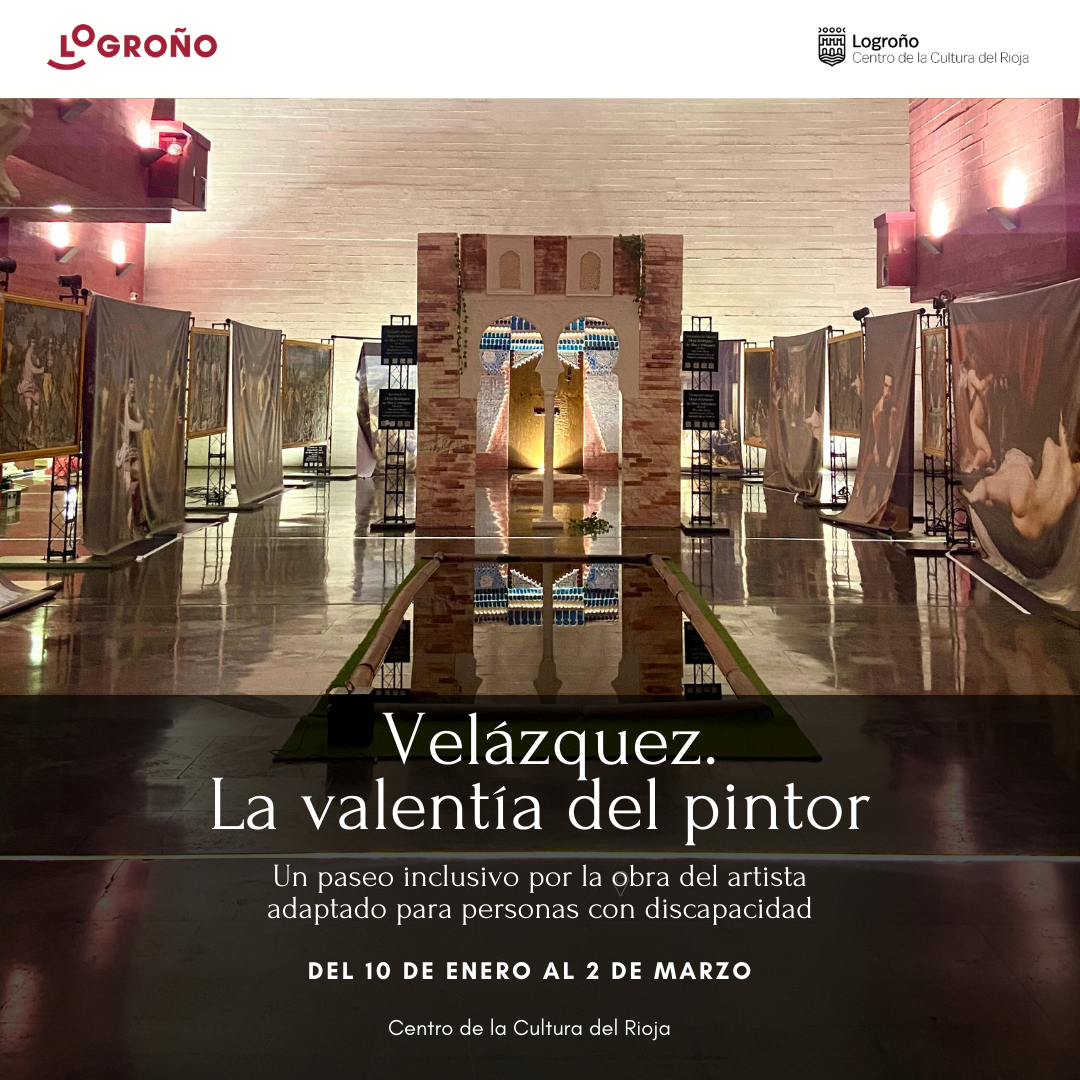 Cartel anunciador exposición Velázquez. La valentía del pintor