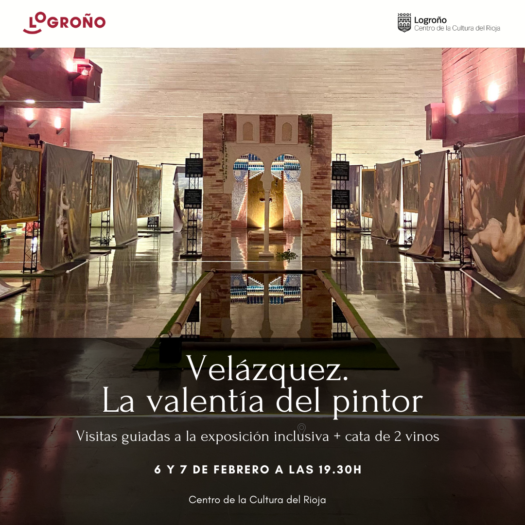 Cartel Visitas guiadas exposición Velázquez. La valentía del pintor