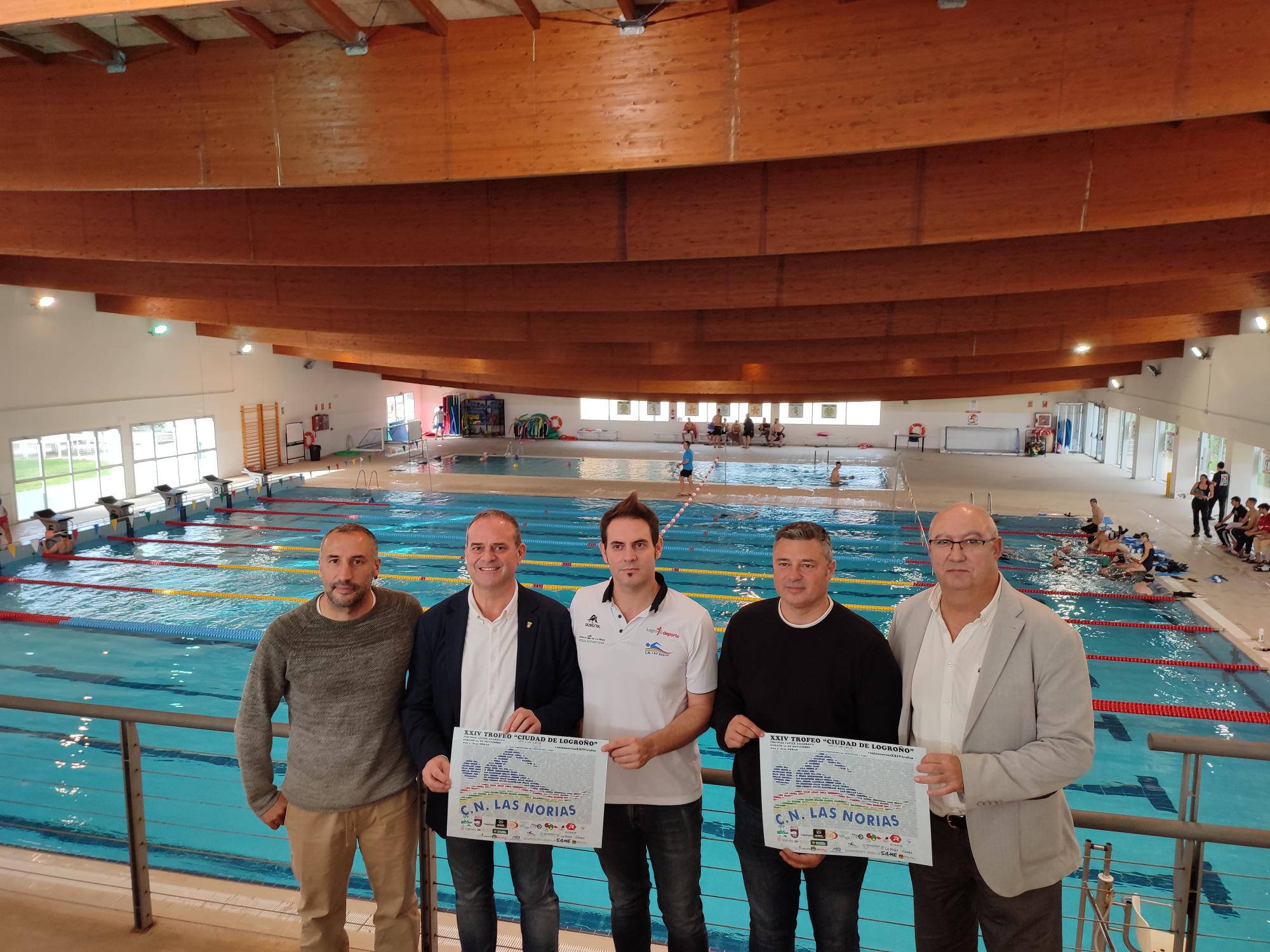 Imagen El XXIV Trofeo Ciudad de Logroño de Natación se celebrará este sábado 23 de noviembre