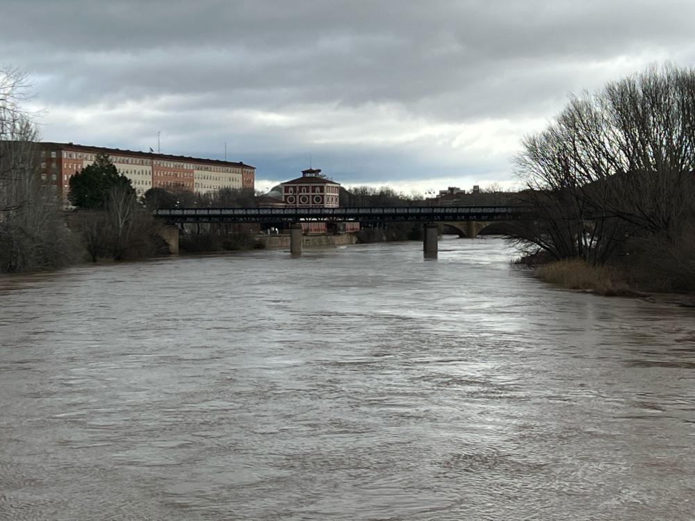 Río Ebro a su paso por Logroño (imagen de archivo)